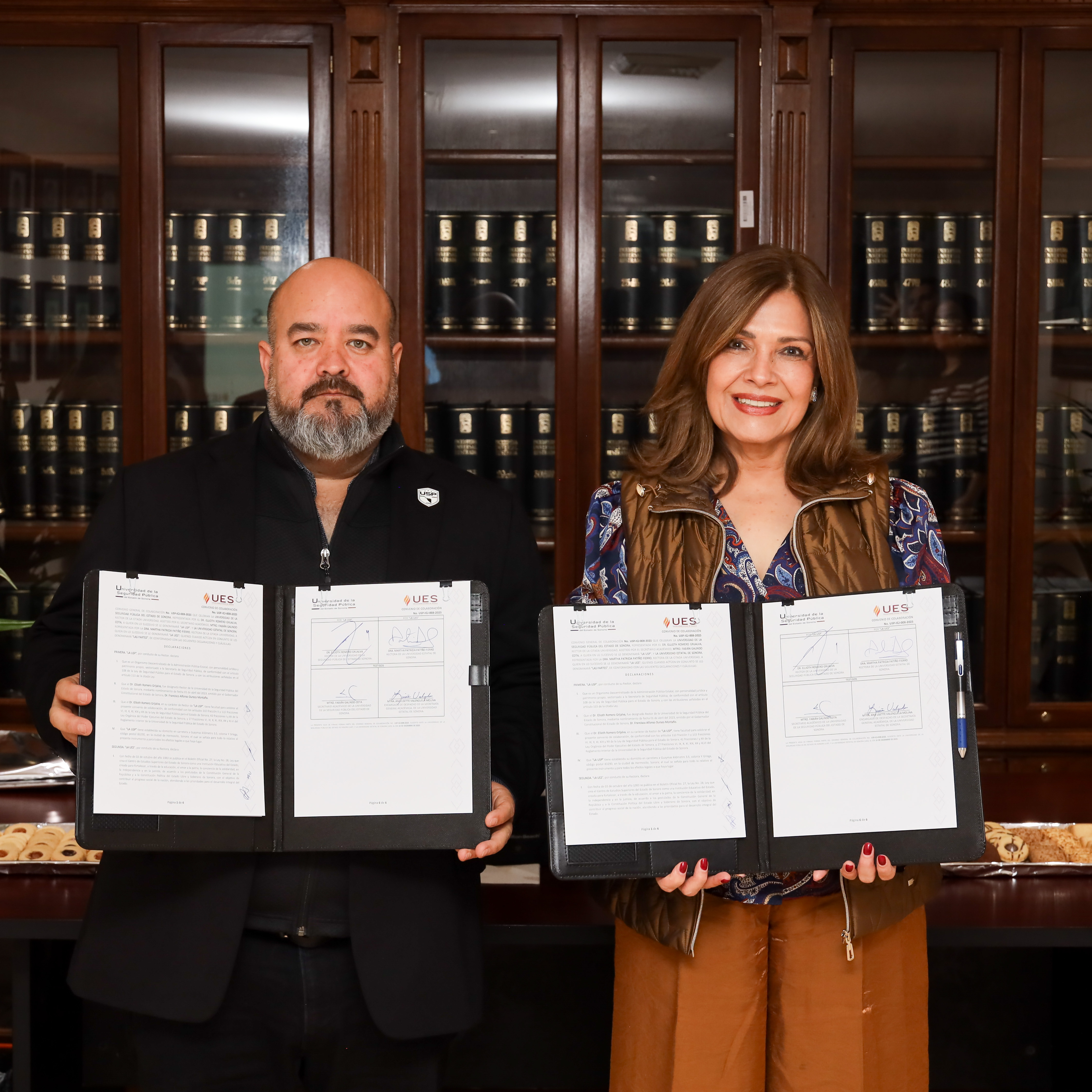 Fortalecerán UES y Universidad de la Seguridad Pública formación en materia de prevención